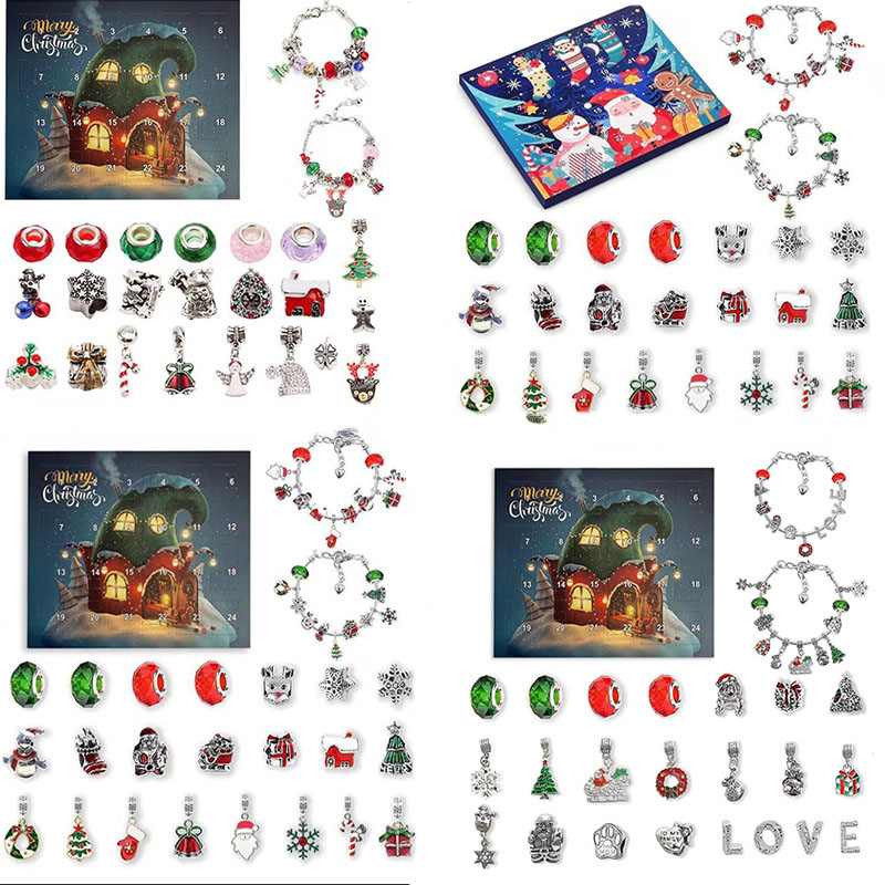 Jewelry Making Advent Calendar - Браслет с календарём и подвесками для