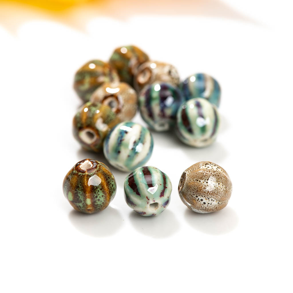 Jewelry Making Amazon - 5 шт 16 мм Арбузные керамические