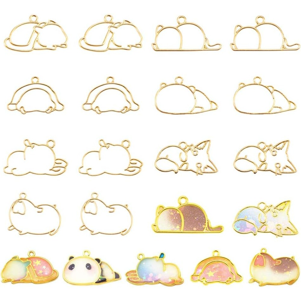 Jewelry Making Loops - 14 шт., подвески в виде открытой