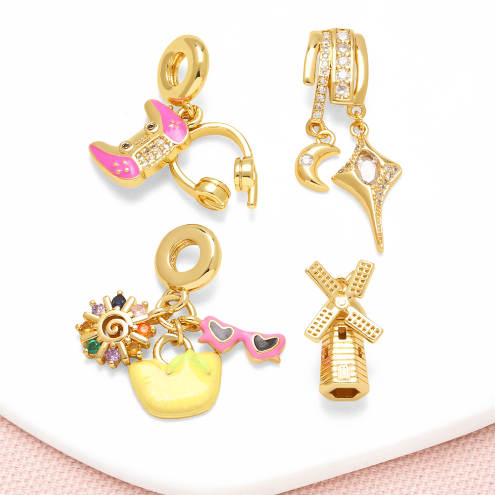Jewelry Making Game - OCESRIO розовые эмалированные очки игровой контроллер