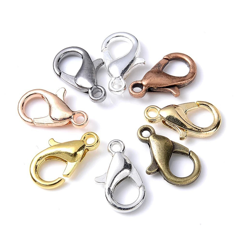 Jewelry Making Factory - 100 шт. застежек-лобстеров из цинкового сплава