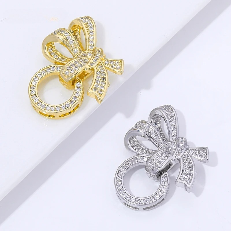 Jewelry Making Equipment - Застежки-коннекторы для браслетов с жемчугом, позолоченные