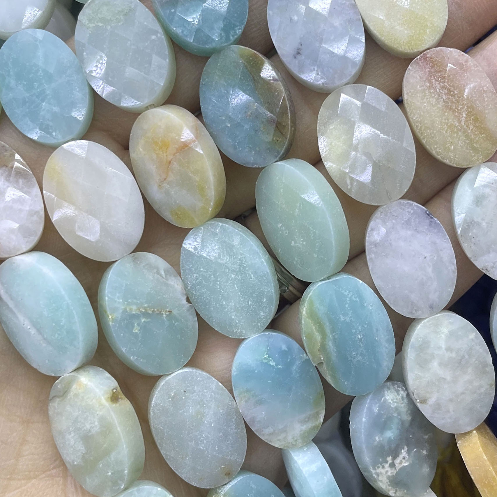 Jewelry Making Amazon - Бусины-разделители из натурального камня 13x18 мм,