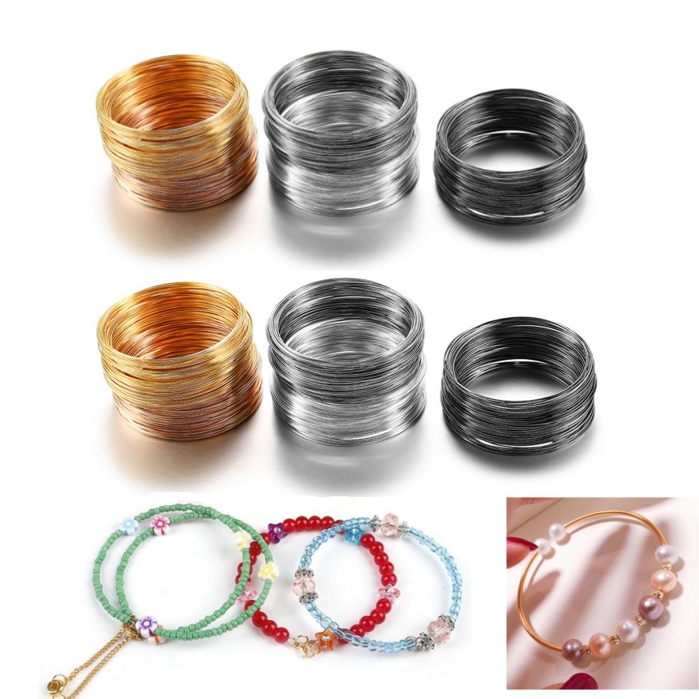 Jewelry Making Loops - 100 петель/лот 0,6 мм, серебро, золото,
