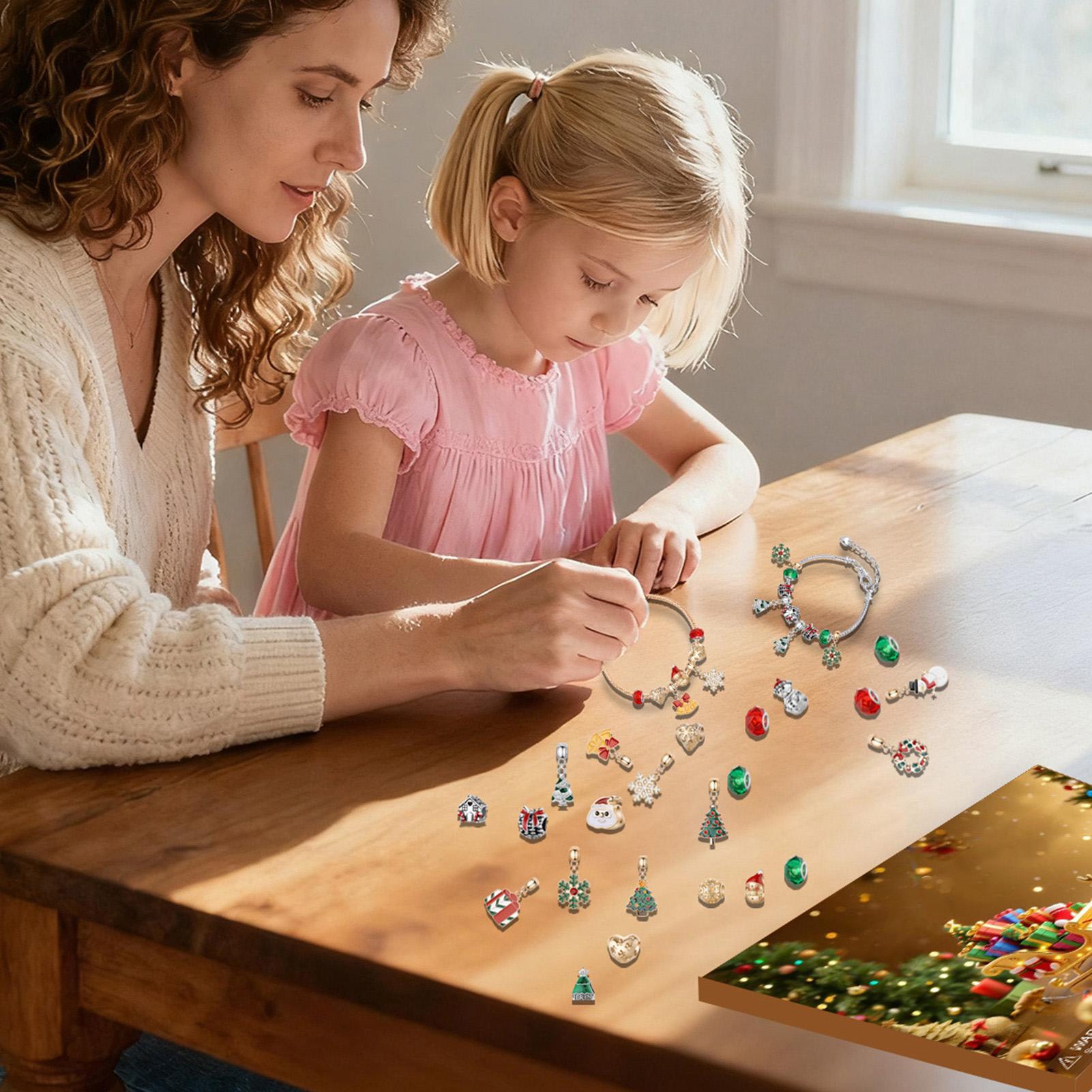 Jewelry Making Advent Calendar - Календарь Адвент-браслет 24-дневное изготовление ювелирных изделий