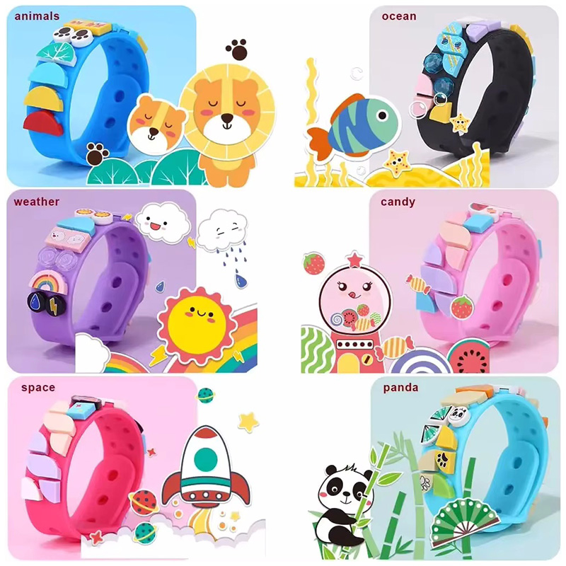 Jewelry Making For Kids - 6 шт./компл., детские строительные блоки, браслеты