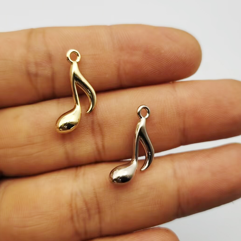 Jewelry Making Notes - 10 шт. подвесок в виде музыкальных