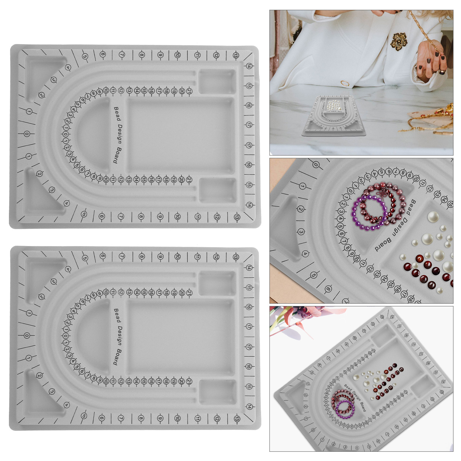 Jewelry Making Accessories - Набор из 2-х досок для бисероплетения: