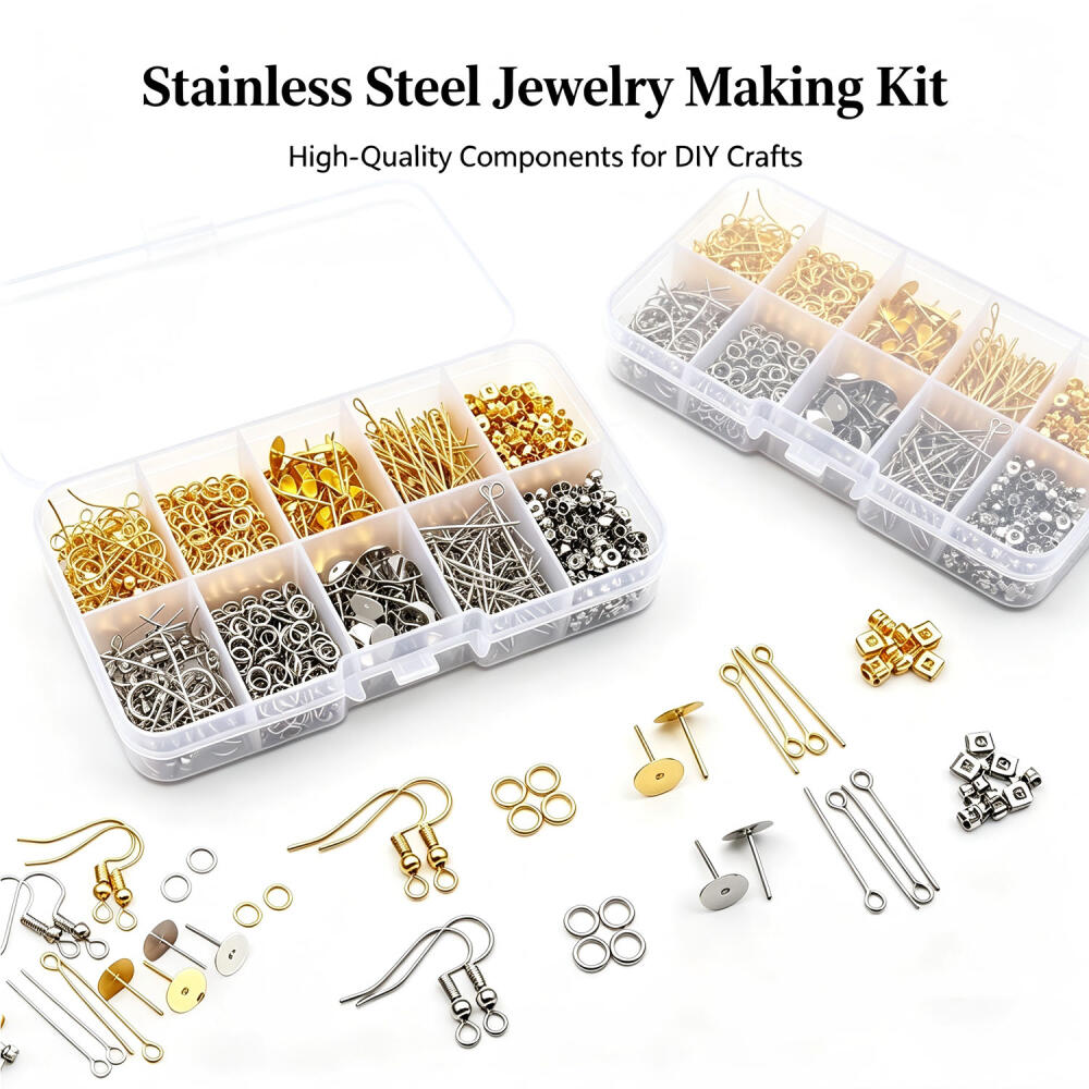 Jewelry Making Organizer Box - Набор для изготовления серег: 1 коробка,