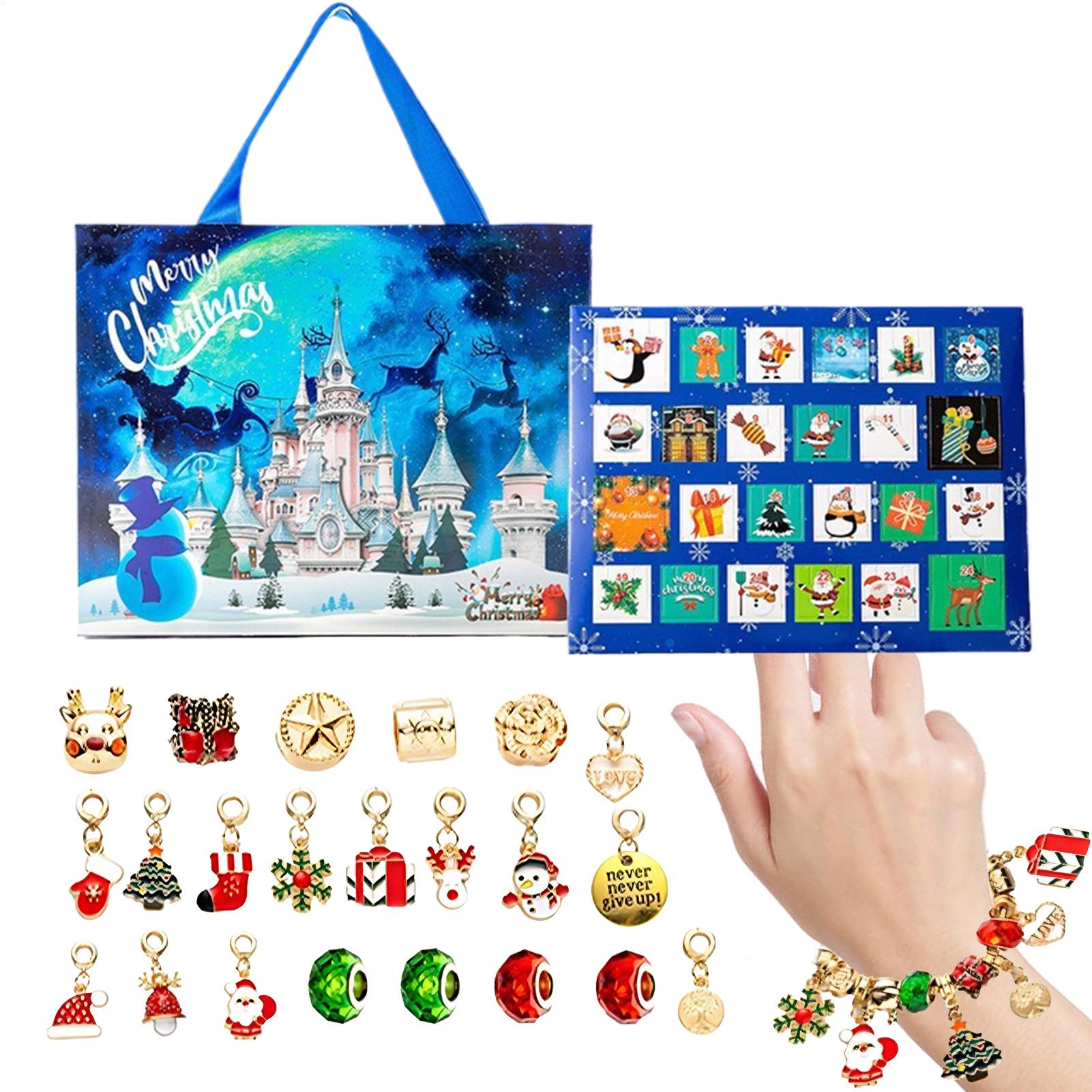 Jewelry Making Advent Calendar - Набор для изготовления рождественских браслетов с