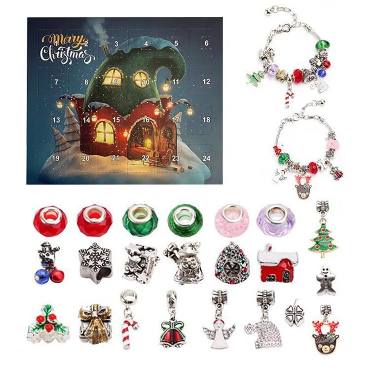 Браслет с календарём и подвеск – обзор и цена Jewelry Making Advent Calendar
