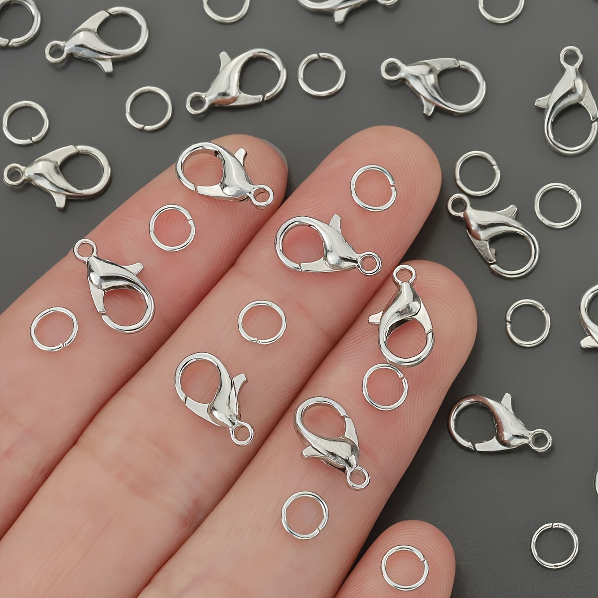 1/2/300 шт. Застежки-лобстеры  – обзор и цена Jewelry Making Equipment
