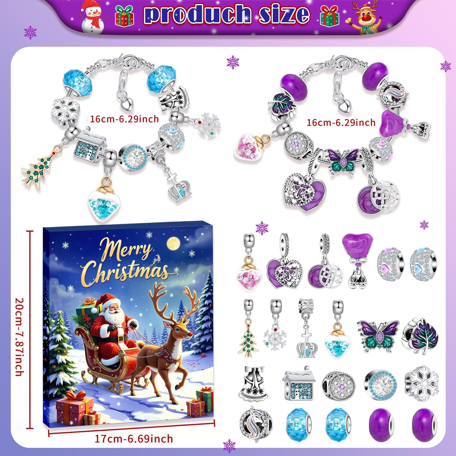 24-дневные рождественские кале – обзор и цена Jewelry Making Advent Calendar