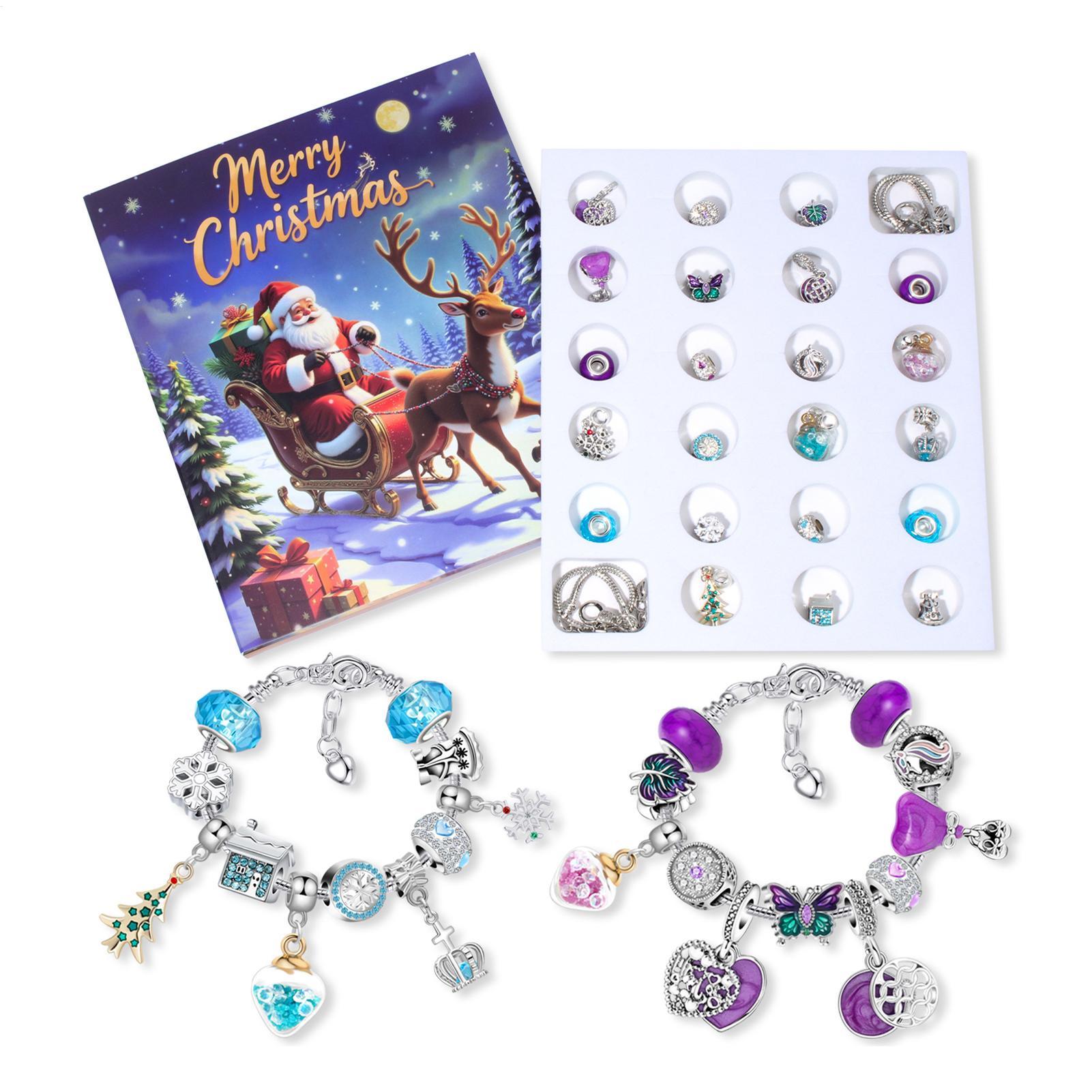 24-дневные рождественские кале – обзор и цена Jewelry Making Advent Calendar