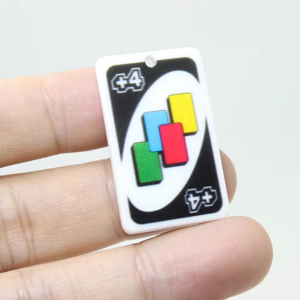 8 шт./лот Peker Game Card Шарм – обзор и цена Jewelry Making Game