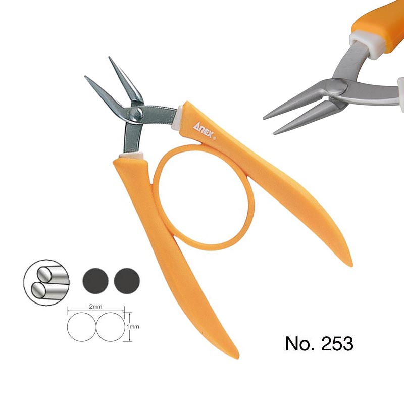 Плоскогубцы ANEX 253 с двойным – обзор и цена Jewelry Making Japan