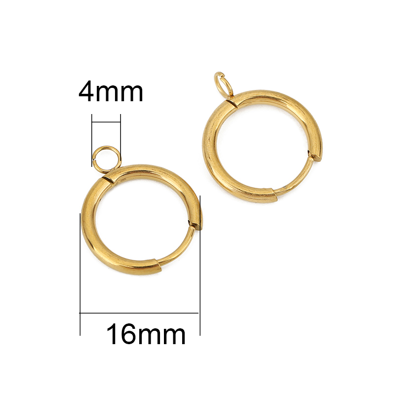 10 шт., крючки для сережек PVD – обзор и цена Jewelry Making Name