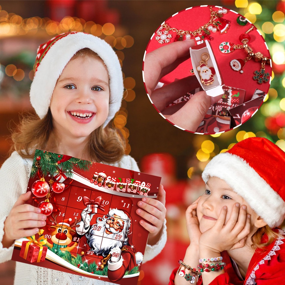 Набор для создания браслетов-ш – обзор и цена Jewelry Making Advent Calendar