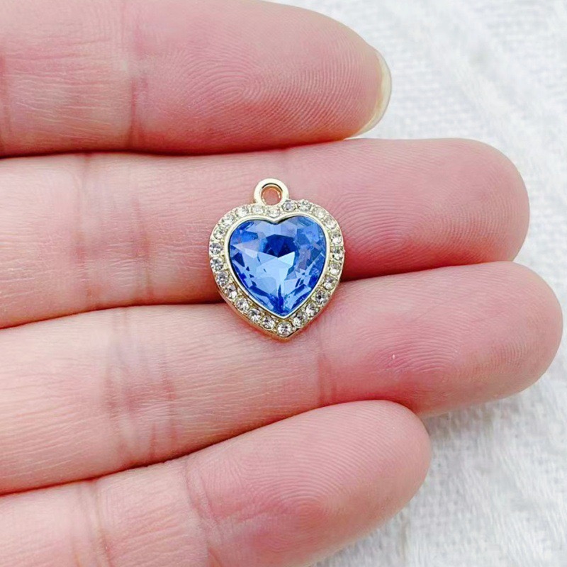 10 шт. подвесок в форме сердца – обзор и цена Jewelry Making Factory