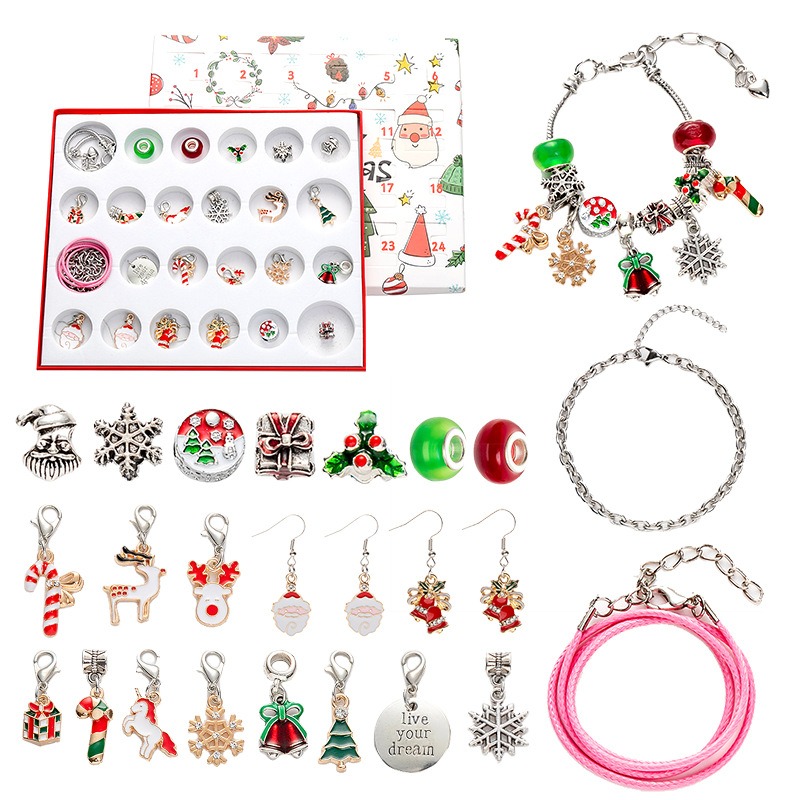Новинка! Рождественский адвент – обзор и цена Jewelry Making Advent Calendar