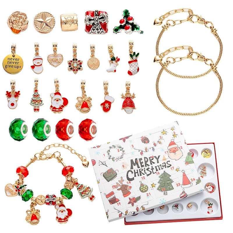 Новинка! Рождественский адвент – обзор и цена Jewelry Making Advent Calendar