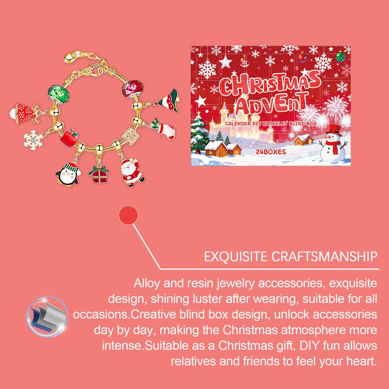 Ювелирный календарь Адвент 24- – обзор и цена Jewelry Making Advent Calendar