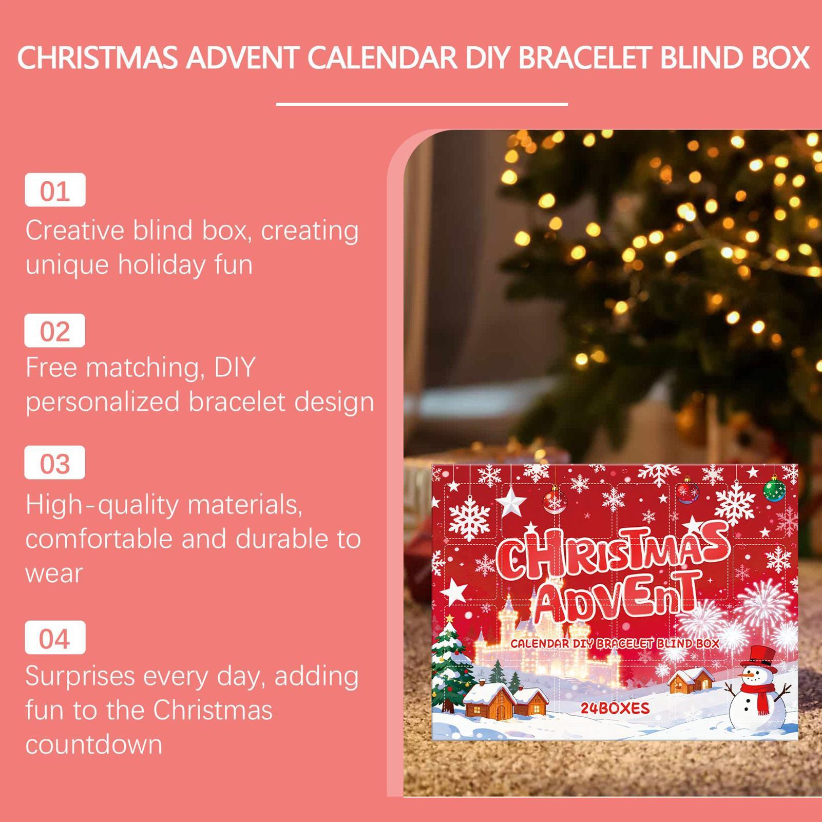 Ювелирный календарь Адвент 24- – обзор и цена Jewelry Making Advent Calendar
