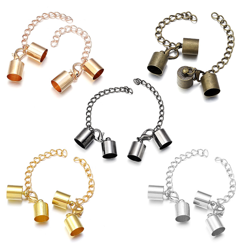 10 комплектов кожаных торцевых – обзор и цена Jewelry Making Factory