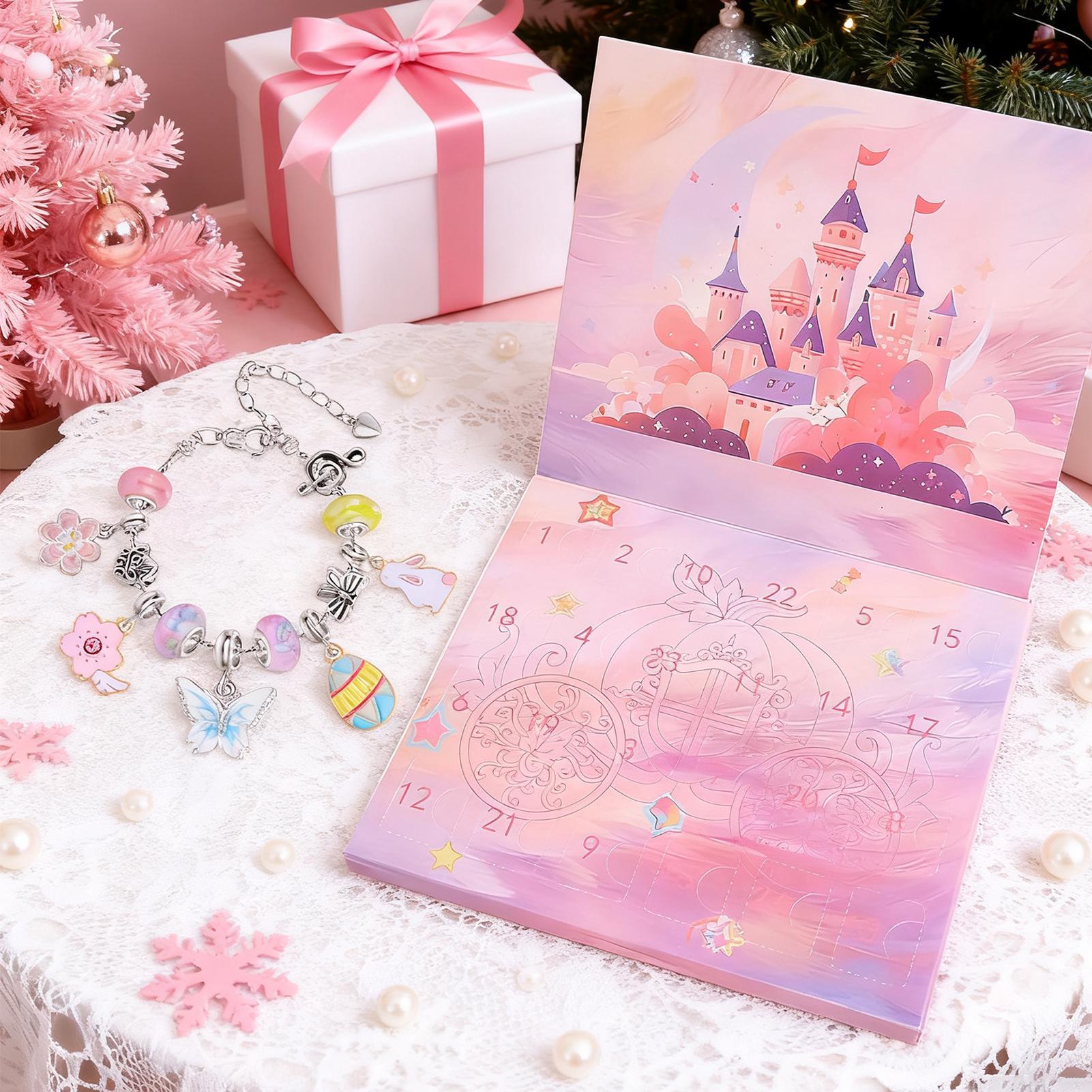 Браслет Рождественский Адвент  – обзор и цена Jewelry Making Advent Calendar