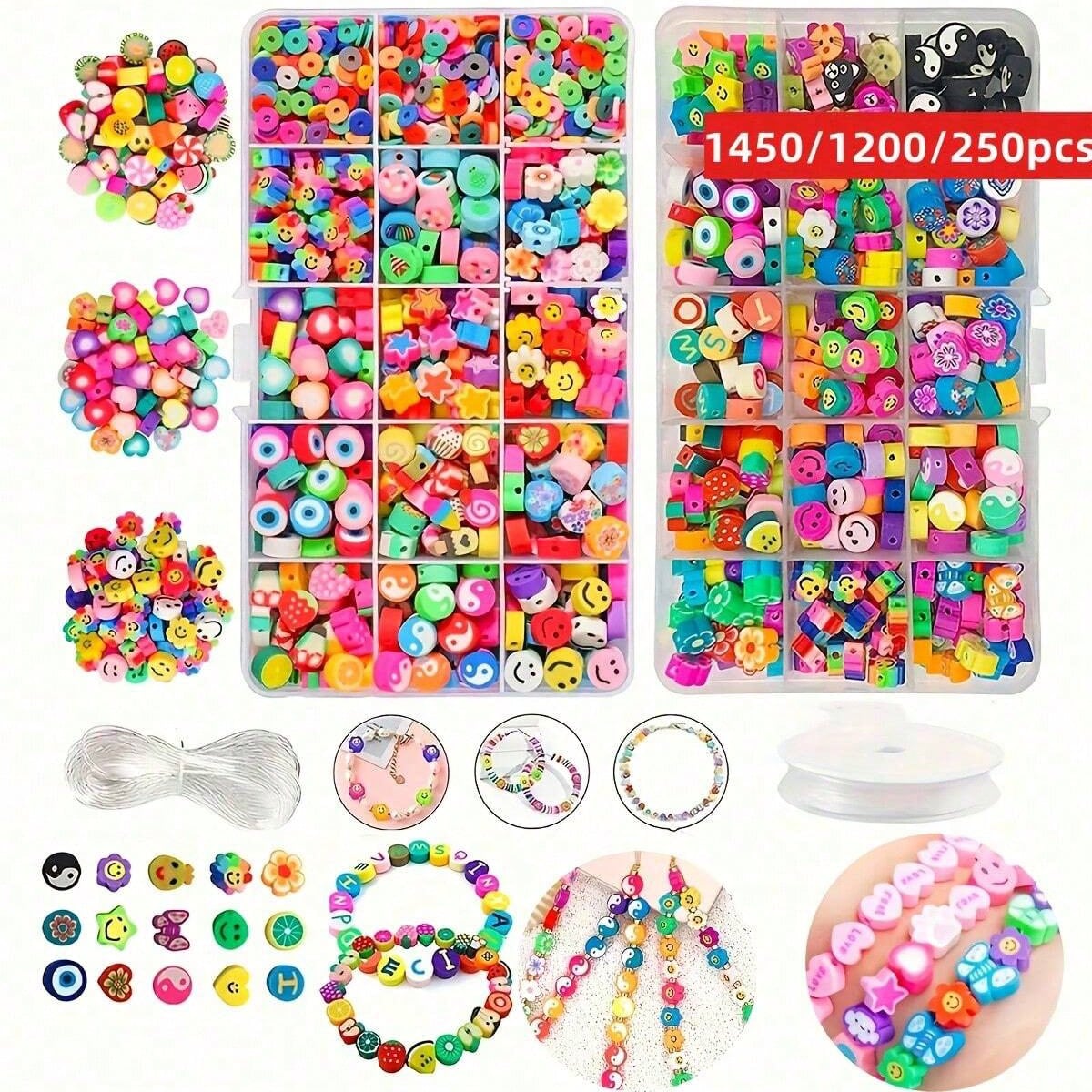 Набор из 1450/1200/250 бусин и – обзор и цена Jewelry Making Organizer Box