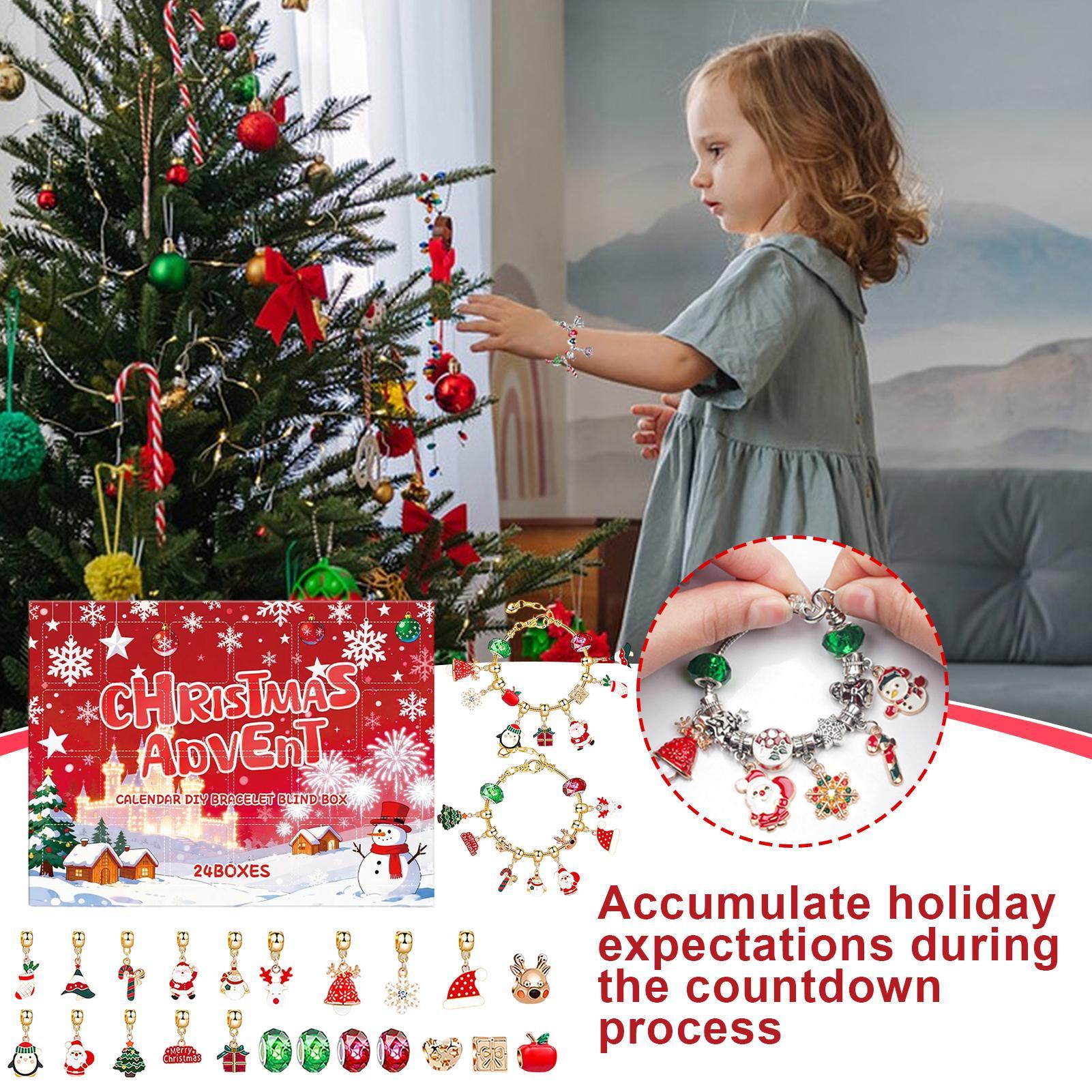 Ювелирный календарь Адвент 24- – обзор и цена Jewelry Making Advent Calendar