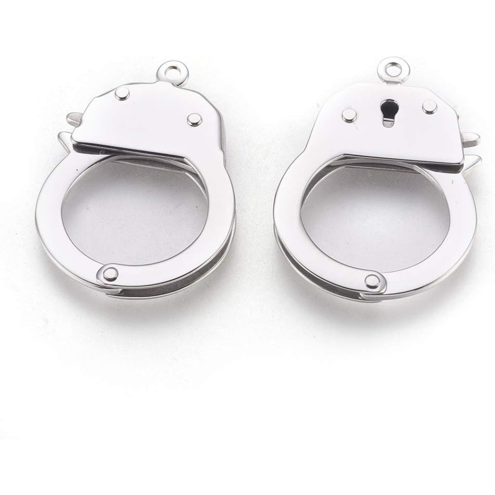 1 шт., наручники из нержавеюще – обзор и цена Jewelry Making Charms