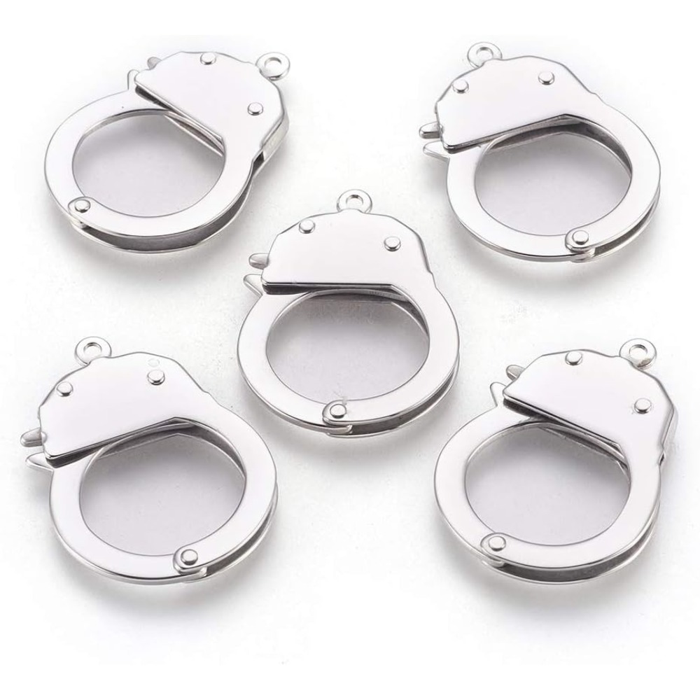 1 шт., наручники из нержавеюще – обзор и цена Jewelry Making Charms