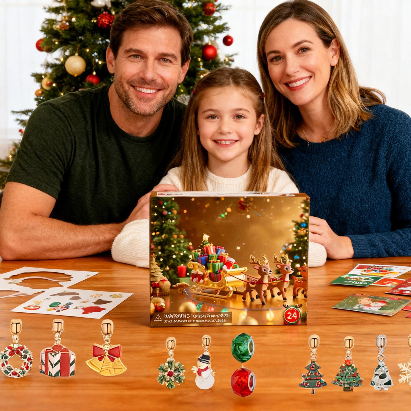 Браслет-подвеска, календарь Ад – обзор и цена Jewelry Making Advent Calendar