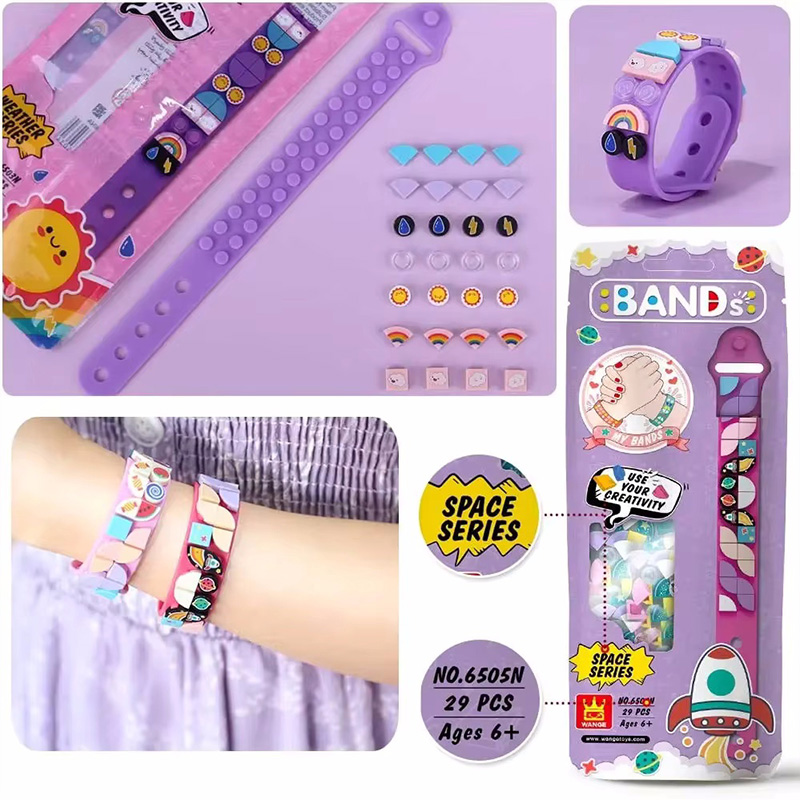 6 шт./компл., детские строител – обзор и цена Jewelry Making For Kids