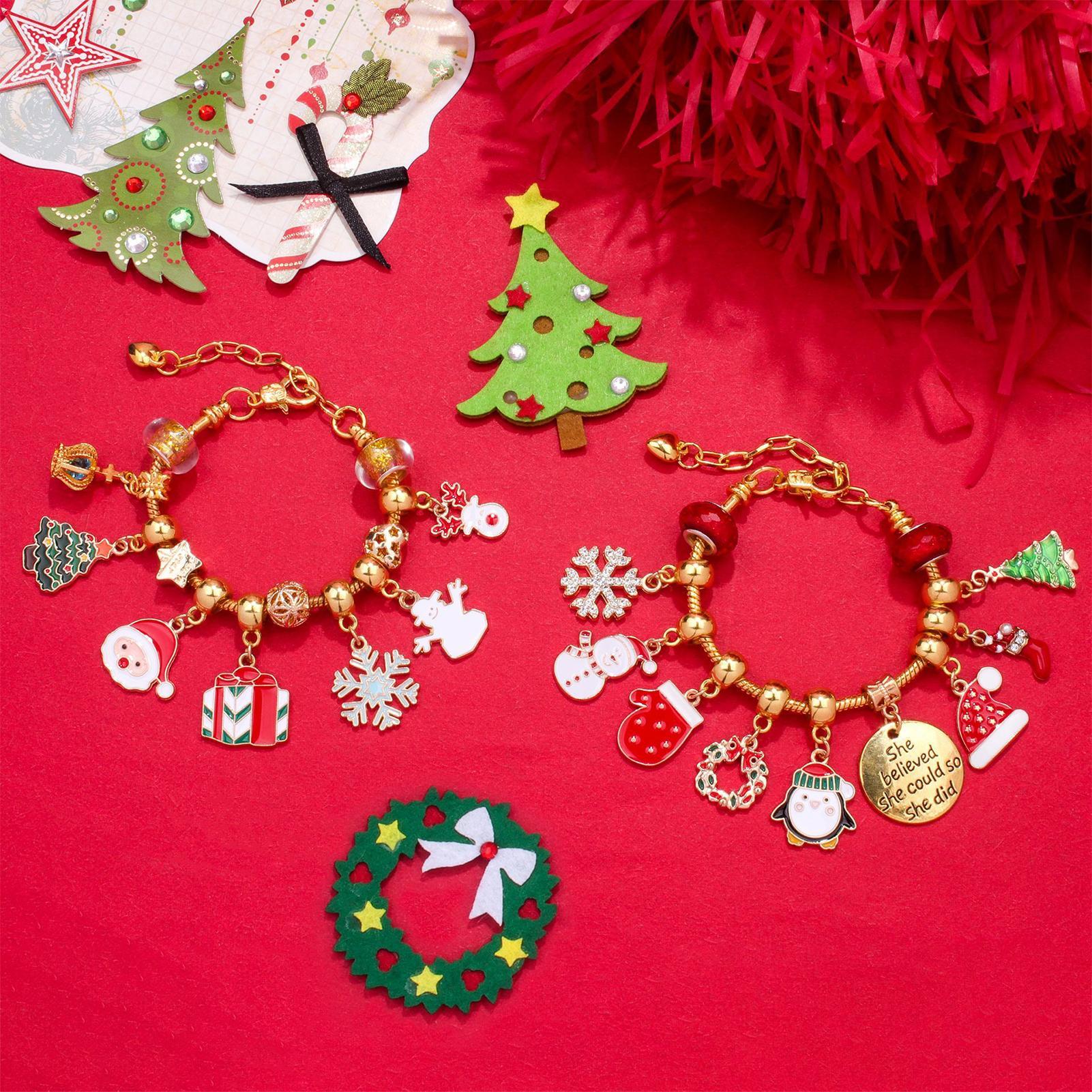 Рождественский браслет Адвент  – обзор и цена Jewelry Making Advent Calendar