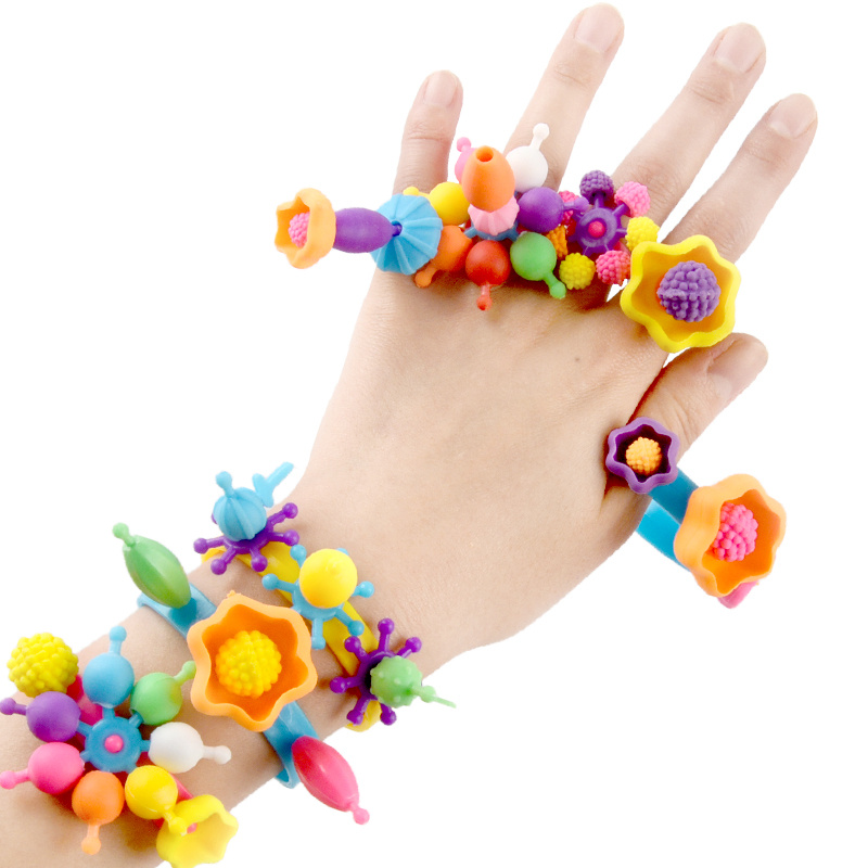 DIY Pop Beads Игрушка для дево – обзор и цена Jewelry Making For Kids