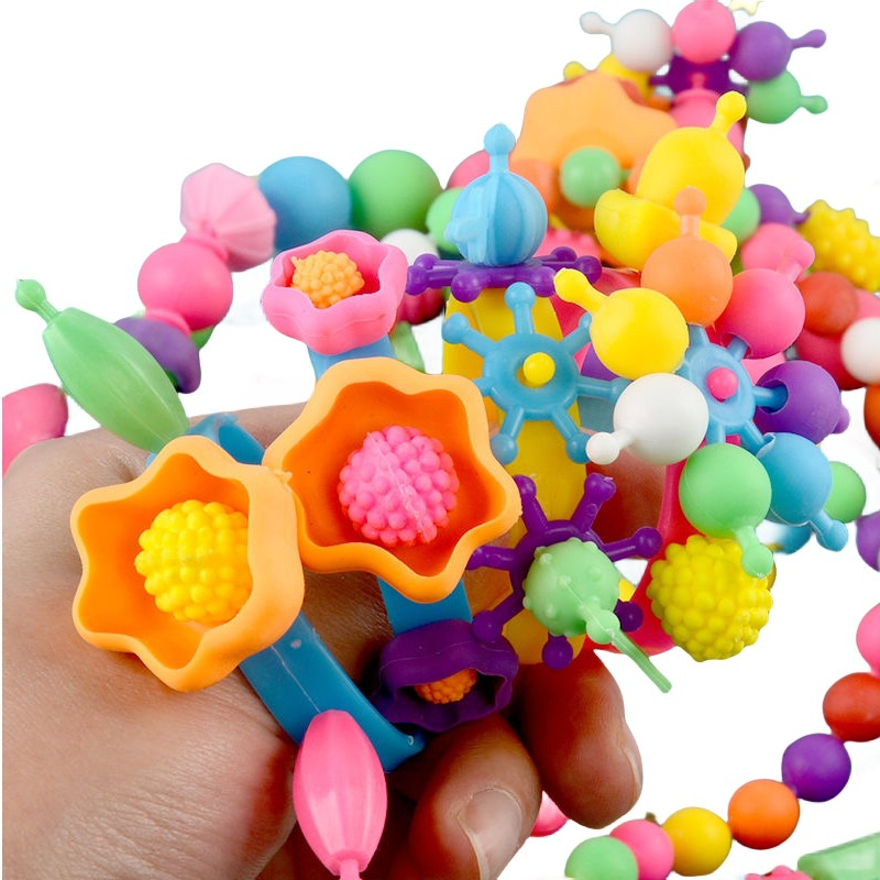 DIY Pop Beads Игрушка для дево – обзор и цена Jewelry Making For Kids