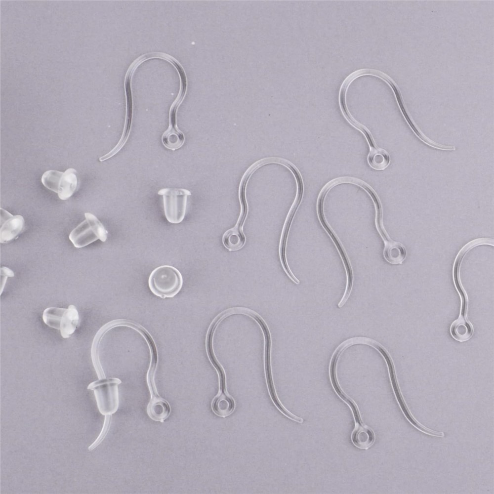 40 шт. прозрачные пластиковые  – обзор и цена Jewelry Making Factory