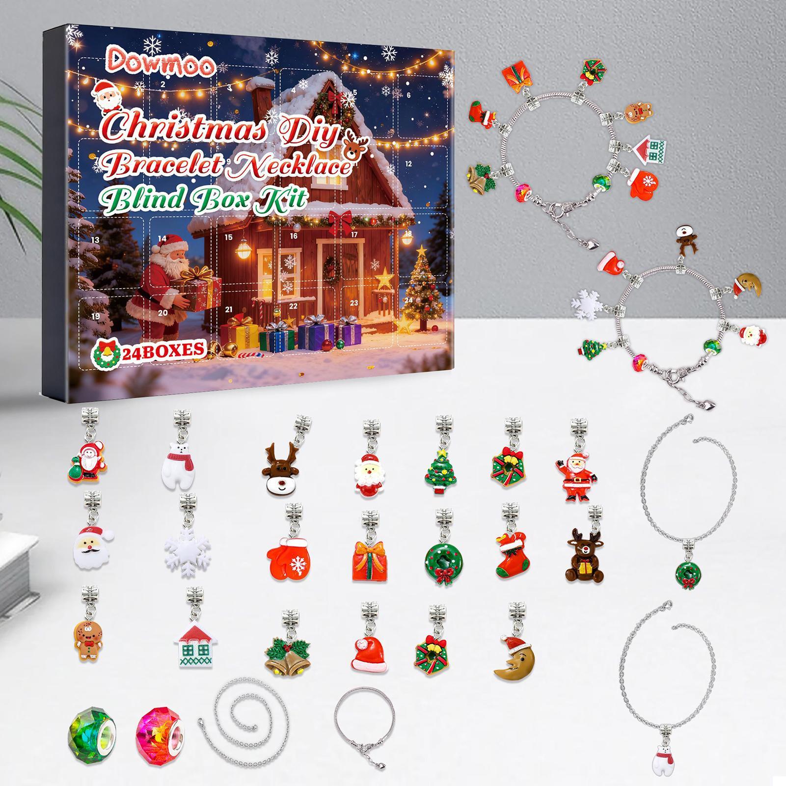 Рождественский адвент-календар – обзор и цена Jewelry Making Advent Calendar