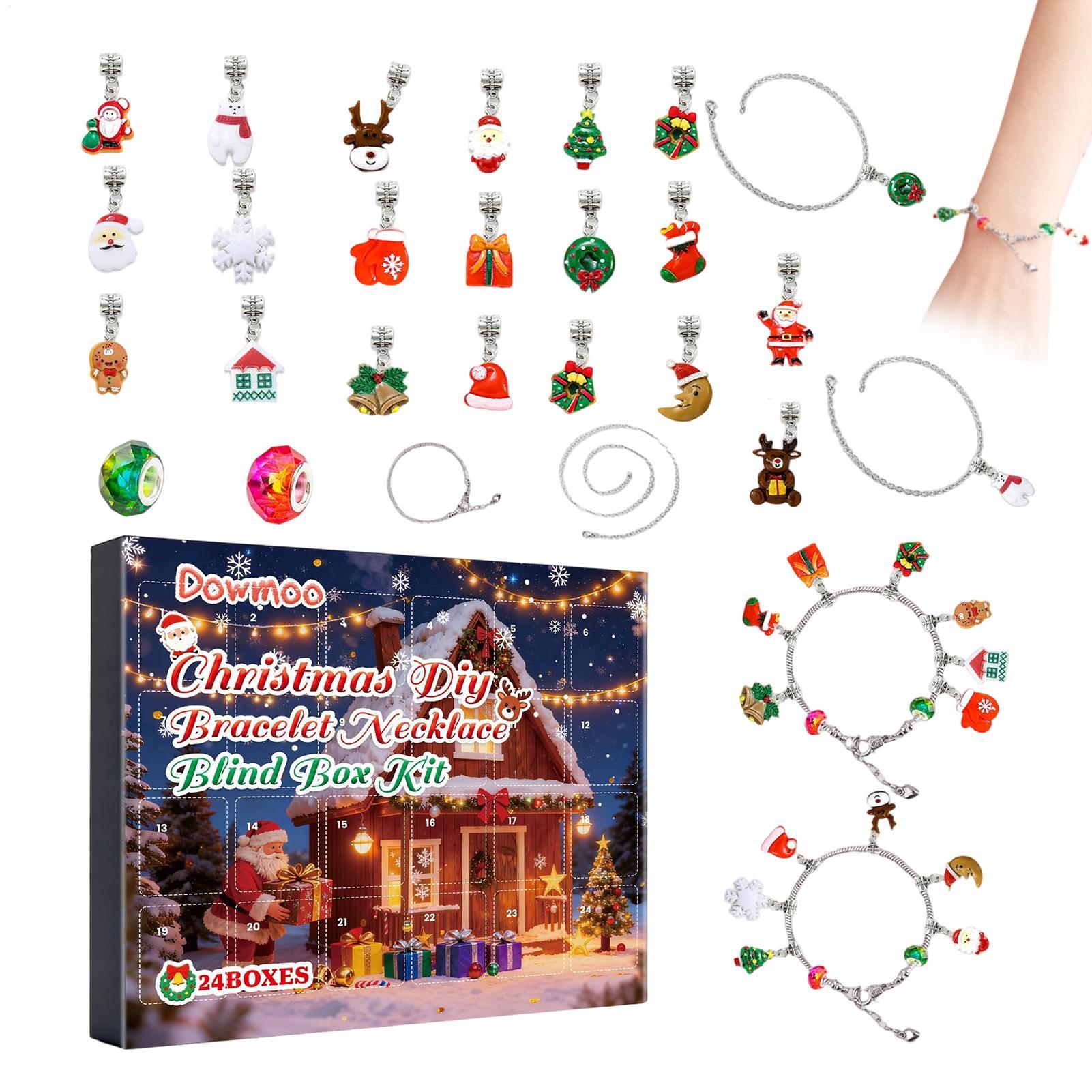 Рождественский адвент-календар – обзор и цена Jewelry Making Advent Calendar