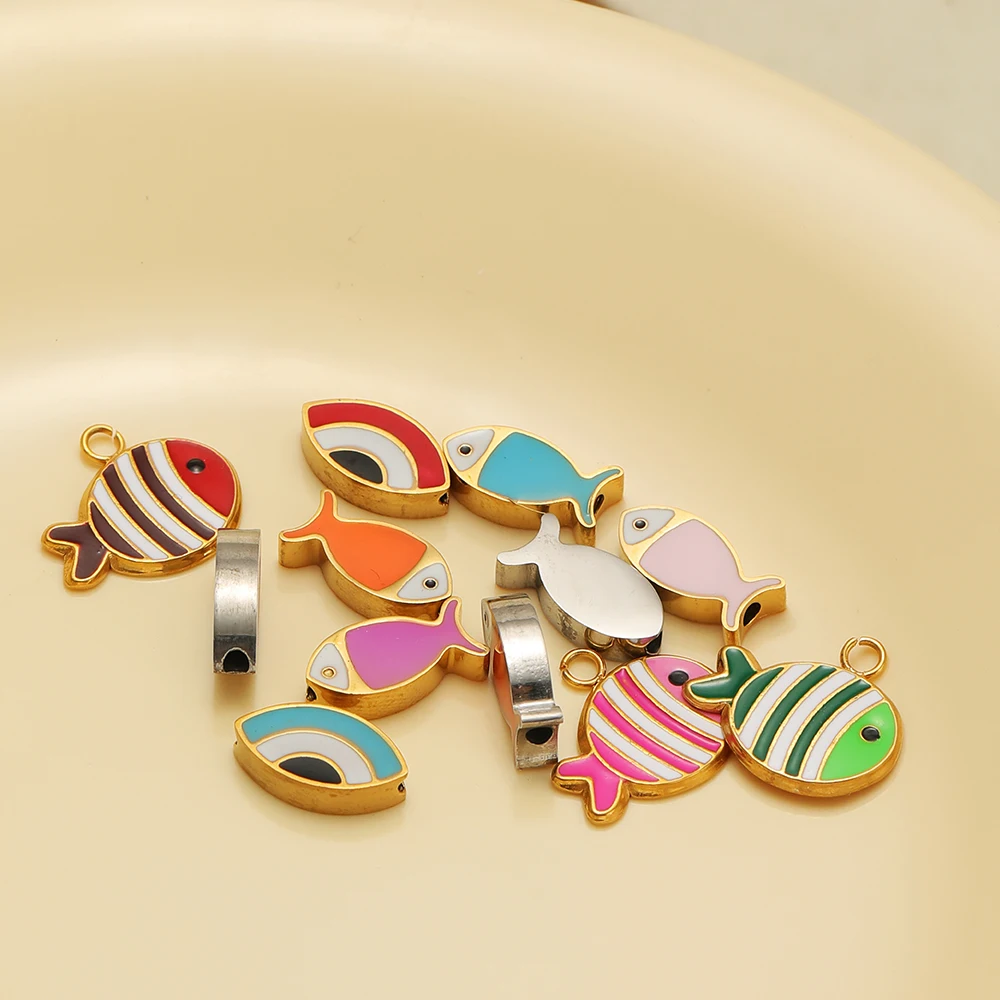 5 шт., разноцветные эмалирован – обзор и цена Jewelry Making For Kids