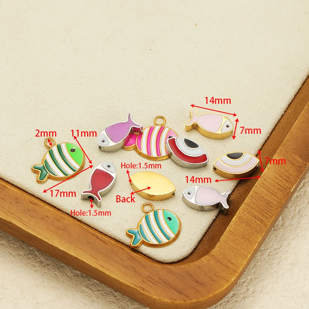 5 шт., разноцветные эмалирован – обзор и цена Jewelry Making For Kids