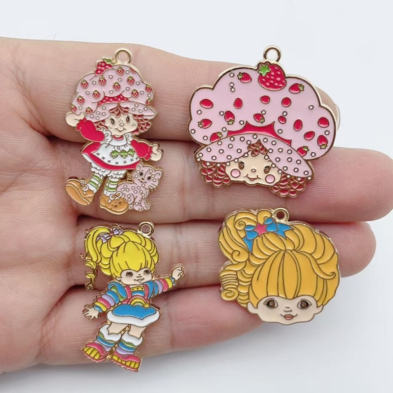 10 шт. милых эмалевых металлич – обзор и цена Jewelry Making Factory